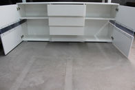 High Bending Strength Particle Board TV Stand With Drawers Strong Nail Holding