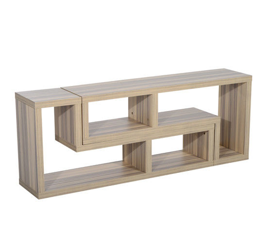 Special Shape Light Pressed Particle Board TV Stand For Interior Home Decoration